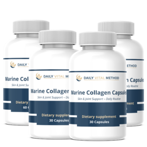 Marine Collagen Capsules - Subscription for 12 Months ( 2 Bottles, 60 Capsules), ( 2 Bottles, 30 Capsules)